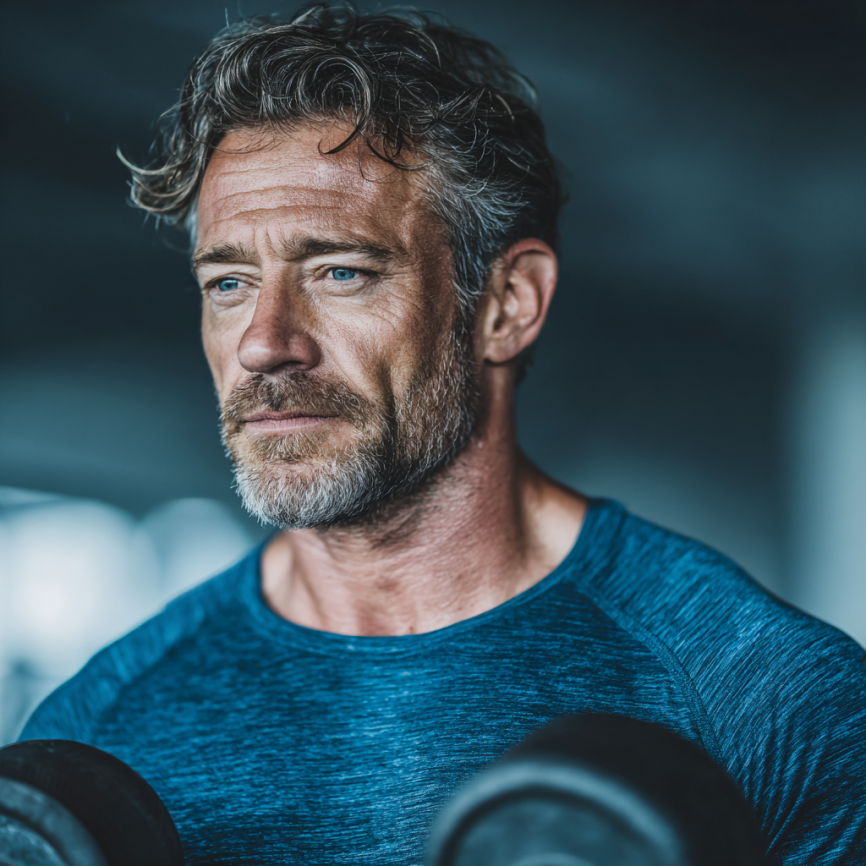 Літні люди на групових тренуваннях